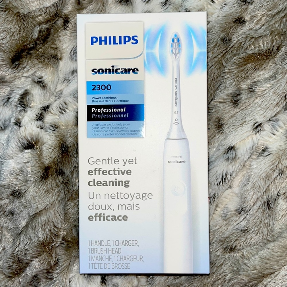NEW PHILIPS Sonicare 2300 Power Toothbrush and Tooth Whitener.